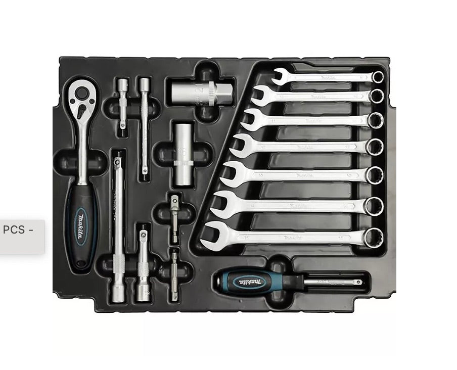 Coffret 120 outils à main MAKITA E-08713 MakPac