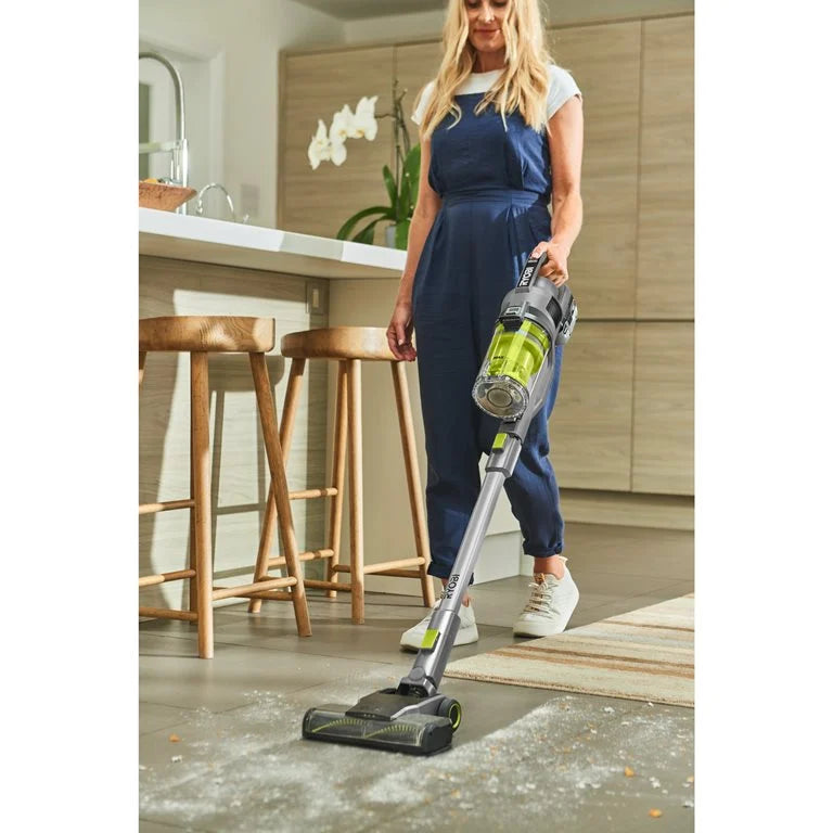 RYOBI - Aspirateur Balai 18V ONE+™ (1 Batterie 4,0 Ah)